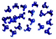 40 GOLIATH INDUSTRIAL ABS 1/2" BLUE REPLACEMENT SOCKET RACK RAIL CLIPS SC12B