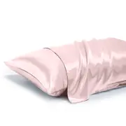 LINENOVA Double-sided 100% Mulberry Silk Pillowcases Luxury 22 Momme - Blush
