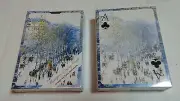 12 playing cards decks sealed Claude Monet Boulevard Capucines by Laurel Ink !