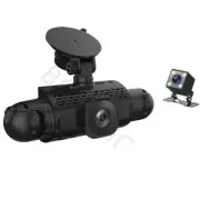 1080P 4 Channel Car DVR Dash Cam Video Recorder Night Vision Parking Monitoring
