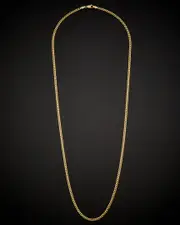 14K Italian Gold Miami Cuban Link Necklace