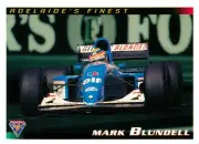 1994 AUSTRALIAN GRAND PRIX Formula 1 Card MARK BLUNDELL Futera