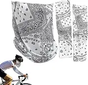 Sun Protection Face Cover, Sun Protection Scarf Bandana, Ice Silk Neck Protection With Ear Loops, 360 Degree Coverage, Sports Accessories For Camping Fishing