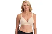 4 x Playtex Ultimate Contour Wirefree Bra - Almond