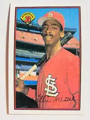 1989 BOWMAN #442 WILLIE MCGEE NM BASEBALL CARD