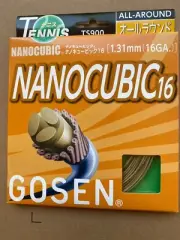 New Gosen NANOCUBIC 16 TS900 Tennis string 12.2M Set Made in Japan all Round
