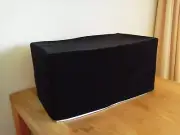 High-end speaker cover for SVS Ultra Evolution Center made of velvet suede