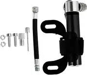 iplusmile 1 Set Mini Pump Inflatable Inflator Tire Portable Wheel Compressor Car Mini Bike pump Minibike Air Pump Bike Supply Bike Accessory Basketball Pump Black Aluminum Alloy