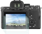 SmallRig A7 IV Screen Protector for Sony Alpha 7C II/7CR/6700/ZV-E1/7 IV, 0.4mm Ultra-Thin Tempered Glass (4-Pack) - 3750B