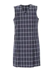 Navy Check Winter Tunic