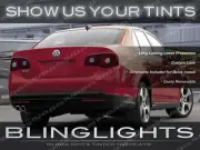 2005-2010 VW Jetta Tinted Tail Lights Overlays Smoked Lamps Film Protection Kit