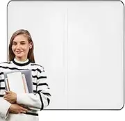 Small Dry Erase Board, Hand Held Erasable Whiteboard, Double-Sided Notepad for Study, Planning, Presentations, (1 Pack White), Lightweight Classroom & Group Teaching Supplies