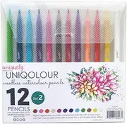 Uniquely Creative UNIQOLOUR Woodless Watercolour Pencils - Set 2