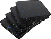 Noise-canceling Treadmill Pad Pcs Anti-Shock Mat for Floor Washable Suitable for Elliptical Bike Fitness Equipment Leveling Pad