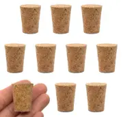 10PK Cork Stoppers, Size #9 - Tapered Shape - Eisco Labs