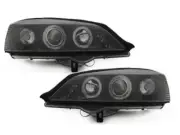 Mga headlight for Opel ASTRA G 98-04 Itim ang mga Mata ng Anghel LPOP18WS XINO A