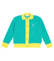 [The Animals Observatory] The Animals Observatory Toucan cardigan Y 4 blue