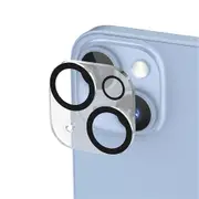 Philips Camera Lens Glass Protector Cover For Apple iPhone 15/15 Plus Clear