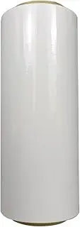 Stretch Wrap Shrink Wrap Roll 12”×1000ft 80 Gauge Storage Industrial Wrap Roll Packing Stretch Film for Moving Shipping (white)