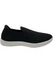 CLOUDSTEPPERS by Clarks Washable Knit Slip-Ons Adella Step Black