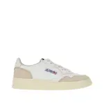[AUTRY] AUTRY Suede and leather Medalist Low sneakers Woman 38 38 White