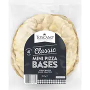 Toscano Mini Pizza Base 4 pack