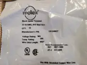 (50 PK) Spade Terminals Standard, Noninsulated, 22-18 AWG, #10 Stud
