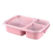 3Pcs Separate Lunch Box 3 Layers For Fruit Food Microwave Leakproof Food Container Kitchen