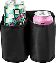 Outdoor Pool Drink Holder,Water Bottle Storage Bag | Hollowed Bottom Beverage Can Pool Side Cup Holder for Withstanding Accidental Impacts