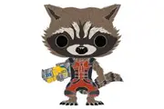 Marvel Guardians Of The Galaxy 2 #10 Rocket Raccoon 10cm Pop! Enamel Pin Badge