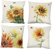 BUTIFULSIC 4pcs Pillow Case Home Decor Decor Household Decor Embellishments Light House Decorations for Home Couch Covers Pillow Covers Throw Pillowcases Flax Yellow