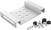 Orico Aluminium 5.25in to 2.5/3.5in Hard Drive HDD/SSD SATA Bracket/Caddy Silver