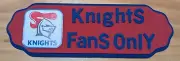 NEWCASTLE KNIGHTS NRL FAN PLAQUES