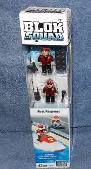 MEGA BLOKS 2010 BLOK SQUAD FIRST RESPONSE SET #221