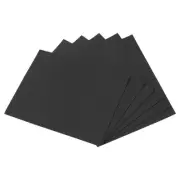 6 Pack 10.83 x 8.46" 1.7mm Thickness EVA Foam Sheets for Arts Black