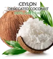 Desiccated Coconut Shredded Coconut Dried Organic Natural Unsweetened HIGH FAT