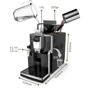 PHILIPS 飛利浦 全自動義式咖啡機 EP5310 福利品 贈基本安裝+奶泡器