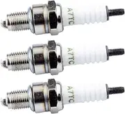 3Pcs A7TC Motorcycle Spark Plugs Fit For Motorbike 50cc 70cc 90cc 110cc 125cc 150cc C ATV Dirt Bike Go Kart GY6 Moped Q