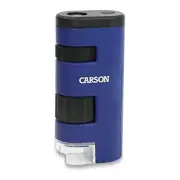 Pocket Micro 20x-60x LED Lighted Zoom Field Microscope with Aspheric Lens