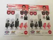 2020 Select Prestige AFL Red Parallel Rowan Marshall Stkilda Saints Jumper & 02