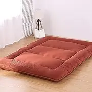 Thicken Tatami Floor Mattress Moisture Proof Warm Foldable Tatami Mattress Topper Foldable and Double Portable Mattress(B,100x200cm(39x79inch))