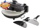 Electric Pizza Maker Oven Cooks Homemade Frozen Pizza in 5 Minutes 330°C Dual