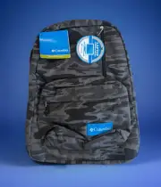 Columbia Sun Pass Day Pack Omni-Shield Laptop Backpack Charcoal Camo