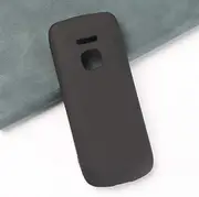 Ytaland for Nokia 225 case, Soft Silicone Shockproof TPU Bumper Protective Phone Case Cover for Nokia 225 Black