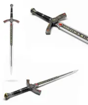 35.5" Jeweled Crusader Sword