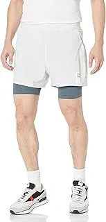 [PUMA] Men's Run First Mile 2in1 5" Shorts, Nimbus Cloud-Dark Slate