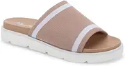 Aqua College Womens Katlina Slide On Open Toe Pool Slides