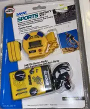 New Old Stock Sakar Sports Activity Kit, Sports Timer And Radio