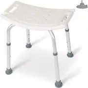 Bath Bench Non-Slip Bath Shower Stool, Lightweight Chair for Shower