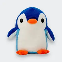 在飛比找momo購物網優惠-【歐比邁】企鵝玩偶(18吋雙色毛料企鵝 1018076)
